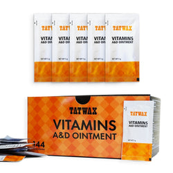 Pommade à la vitamine A&D TATWAX – Sachets en aluminium de 5 grammes (144/Boîte)